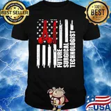 Original future Surgical Technologist American Flag T-Shirt