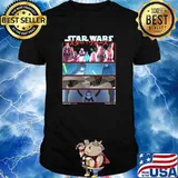Original star Wars Visions 9th Jedi Stacked Panels T-Shirt