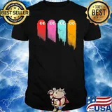 Pacman Colorful Ghost Shirt