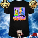 Parrot twitch trick or tweet cartoon shirt