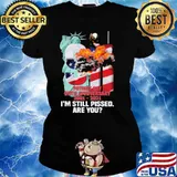 Patiot day 20th anniversary 2001 2021 im still pissed are you american flag s Ladies tee