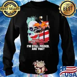 Patiot day 20th anniversary 2001 2021 im still pissed are you american flag s Sweater