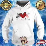 Peace Love Chick-fil-a T-Shirt Hoodie