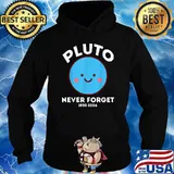 Planet Never Forget 1930 2006 Kawaii Science for Geeks T-Shirt Hoodie