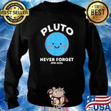 Planet Never Forget 1930 2006 Kawaii Science for Geeks T-Shirt Sweater