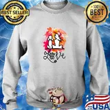 Poodle mom and poodle lovers Colorful art T-Shirt Sweater
