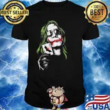 Popfunk Classic The Dark Knight Heath Ledger Joker with Card Shirt