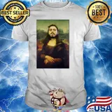 Post Malone Mona Lisa smoking shirt