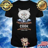 Premium professional Cook Working From Home Since 2020 Career Cook Chef T-Shirt