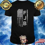 Pro America Flag F Biden FJB T-Shirt