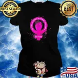 Pro Choice My Body My Choice My Uterus My Business Fist T-Shirt Ladies tee