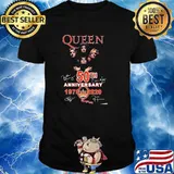 Queen 50th Anniversary 1970-2020 Signatures Shirt