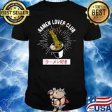 Ramen Lover Club Japanese Noodles Aesthetic Kawaii Anime T-Shirt