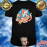 RAVEN CAT WISDOM IS POWER SHIRT