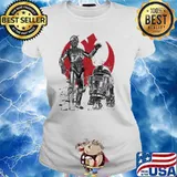 Rebel R2-D2 and 3-CPO Shirt Ladies tee