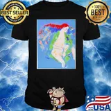 Red haired girl with green robe george segal shirt