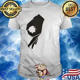 REINGEGUCKT DRUCK SCHWARZ SHIRT