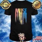 Retro Muses Love Bands Music Distressed Vintage Styles T-Shirt