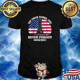 Say Their Names Joe 13 Heroes Names Of Fallen Soldiers American Flag T-Shirt