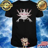 Scary Axolotl Mummies Halloween T-Shirt