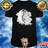 Schnauzer Sit On The Moon Shirt