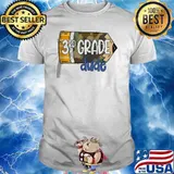 School Pencil Camo Back To School 3rd Grade Dude Shirt