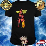 Skateboard catgirl bad luck club t-shirt
