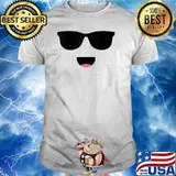 Smiling And Wearing Black Glasses T-Shirt