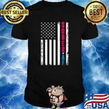 SOBER AF US Flag T-Shirt