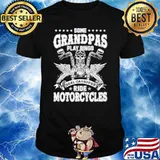 Some grandpas play bingo real grandpas ride motorcycle skull shirt