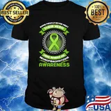 Some people never meet their hero mine raised me Neurofibromatosis Awareness Survivor Genetic Disease Green Ribbon shirt