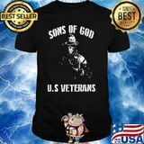 SONS OF GOD US VETERANS skull shirt