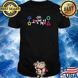 Squid Games Netflix Logo shirt