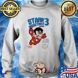 Stark industries 3 armour the biggest most exciting stark industries innovation yet mario s Sweater