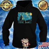 Starry Desert Vangoh Shirt Hoodie