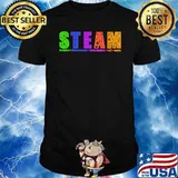 Steam science technology engineering art math shirt