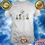 Steelers The Girl The Dog The Boy Snoopy Charlie and friends Shirt