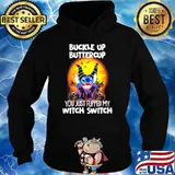 Stitch Maleficent Buckle up buttercup you just flipped my witch switch s Hoodie