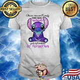 Stitch Ohana means family family means nobody gets left behind or forgotten shirt