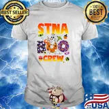 STNA Boo Crew Halloween Ghost Costume Matching T-Shirt