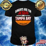 Sundays Are For Jesus And Tampa Bay Football Sport Chirstian T-Shirt