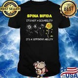 Sunflower Spina Bifida It’s not a Disability It’s a Different ABility 2021 Shirt
