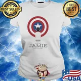 Super jamie the avenger captain america s Ladies tee