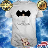 Super kayden the avenger bat man logo shirt