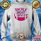 Tackle breast cancer pink ribbon s Sweater