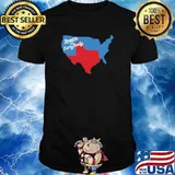 Texas vs everybody map shirt