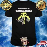 The adventures of the mandalorian baby yoda shirt