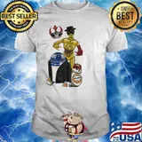 The beastie droids poe damems leader black bb-8 3-cpo r2-d2 star wars shirt
