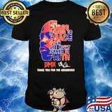 The curse turned to grace when the hurt turned to faith DMX thank you for the memories shirt