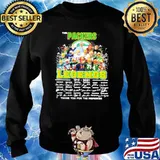 The Green Bay Packers legends 1919 2021 thank you for the memories s Sweater